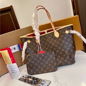 Louis Vuitton Brown Monogram Tote Bag